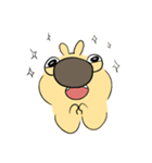 Yellow Bear funny life（個別スタンプ：18）
