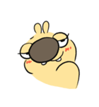 Yellow Bear funny life（個別スタンプ：24）