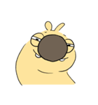 Yellow Bear funny life（個別スタンプ：31）