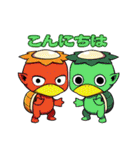 戦国来ちゃいました（個別スタンプ：1）