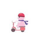 Pink Pigeon（個別スタンプ：1）