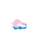 Pink Pigeon（個別スタンプ：5）