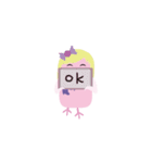 Pink Pigeon（個別スタンプ：22）