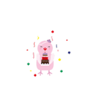 Pink Pigeon（個別スタンプ：31）