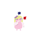 Pink Pigeon（個別スタンプ：34）