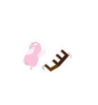 Pink Pigeon（個別スタンプ：38）