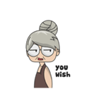 Cool Grandma (EN)（個別スタンプ：19）