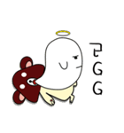 mushroom bear-regular wording（個別スタンプ：4）