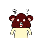 mushroom bear-regular wording（個別スタンプ：9）