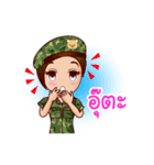 Nam Tan Cutie Soldier（個別スタンプ：28）