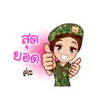 Nam Tan Cutie Soldier（個別スタンプ：35）
