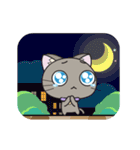 Hoshi ＆ Luna Diary[Animated]（個別スタンプ：20）