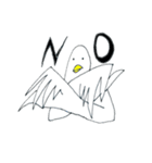 I am a bird.（個別スタンプ：13）