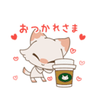 日常会話で使える猫のスタンプ（個別スタンプ：6）