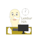 Bobostamp Life (Kerja Dan Olshop)（個別スタンプ：2）