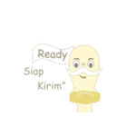 Bobostamp Life (Kerja Dan Olshop)（個別スタンプ：4）