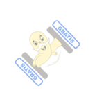 Bobostamp Life (Kerja Dan Olshop)（個別スタンプ：12）