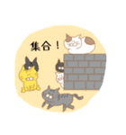 ほんわり黄色いねこ（個別スタンプ：35）