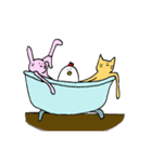 ねことうさぎととり（個別スタンプ：32）