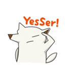 シロイヌくん（個別スタンプ：3）