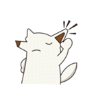 シロイヌくん（個別スタンプ：11）