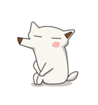 シロイヌくん（個別スタンプ：15）