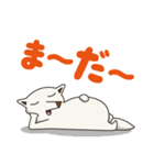 シロイヌくん（個別スタンプ：17）