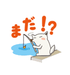 シロイヌくん（個別スタンプ：18）