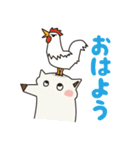シロイヌくん（個別スタンプ：34）