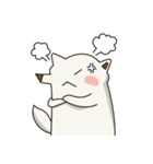 シロイヌくん（個別スタンプ：36）