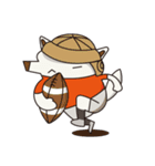 シロイヌくん（個別スタンプ：38）