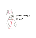 Bunny, PhD（個別スタンプ：35）