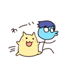 ねこまるフリット（個別スタンプ：1）