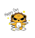 Bun cat ＆ Dumplings lion（個別スタンプ：3）