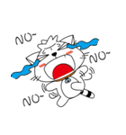 Bun cat ＆ Dumplings lion（個別スタンプ：5）