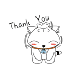 Bun cat ＆ Dumplings lion（個別スタンプ：6）