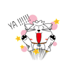 Bun cat ＆ Dumplings lion（個別スタンプ：7）