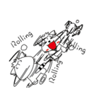 Bun cat ＆ Dumplings lion（個別スタンプ：14）