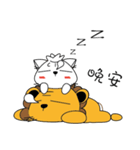 Bun cat ＆ Dumplings lion（個別スタンプ：30）