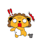 Bun cat ＆ Dumplings lion（個別スタンプ：38）