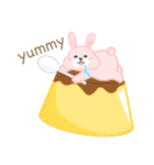The fatty rabbit's daily life（個別スタンプ：1）