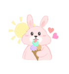 The fatty rabbit's daily life（個別スタンプ：2）