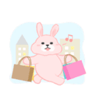 The fatty rabbit's daily life（個別スタンプ：4）