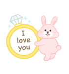 The fatty rabbit's daily life（個別スタンプ：14）
