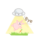The fatty rabbit's daily life（個別スタンプ：27）