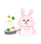 The fatty rabbit's daily life（個別スタンプ：34）