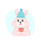 The fatty rabbit's daily life（個別スタンプ：37）