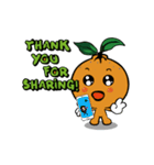 Naughty Orange（個別スタンプ：11）