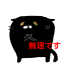 black cat san（個別スタンプ：37）