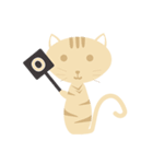 ugly and fat cat（個別スタンプ：26）